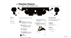 Desktop Screenshot of damienowens.com